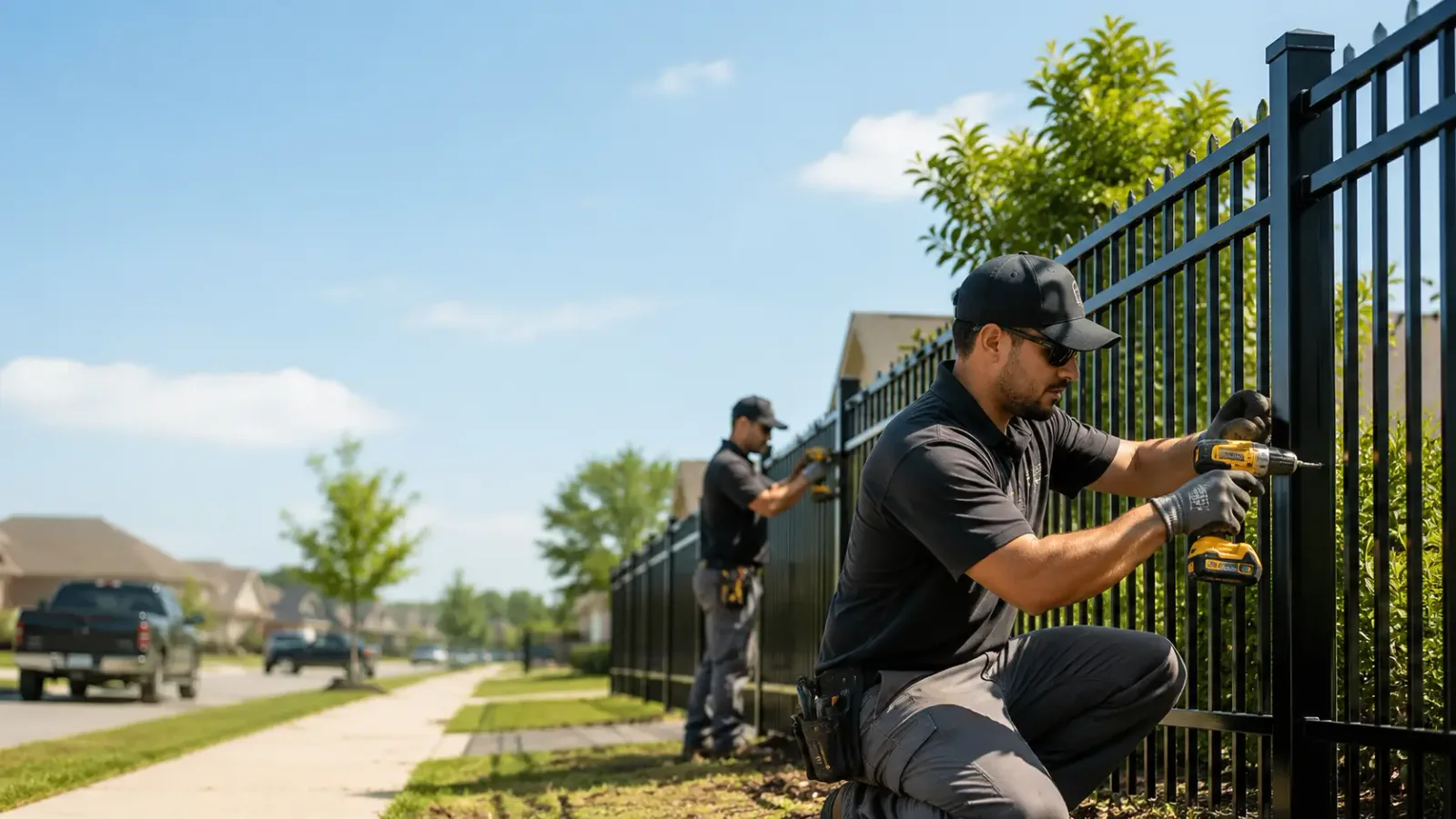 Metal Fence Installation in Coosada, AL